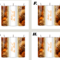 Elegant orange cream tumbler, Fall wedding cups with names, Bridal shower gift tumbler, Autumn flower custom tumbler, 

